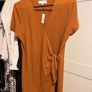 Madewell wrap dress!